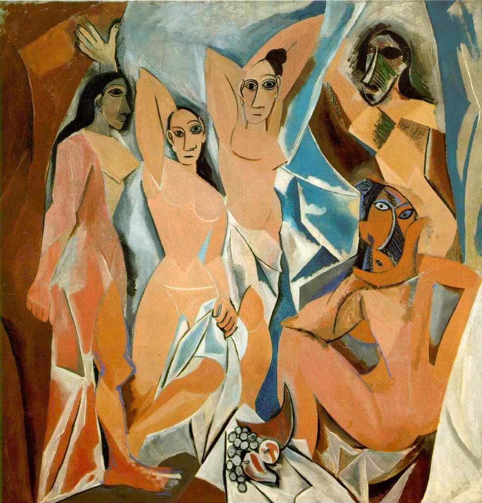 Les Demoiselles d'Avignon, Pablo Picasso
