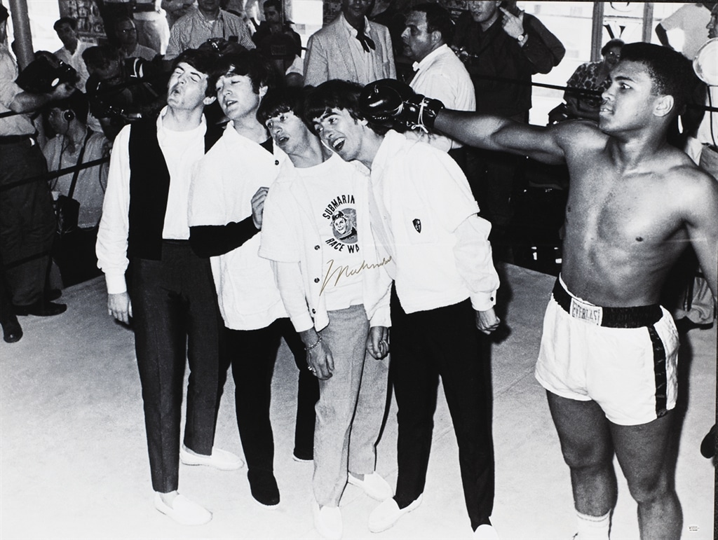 Muhammad Ali & The Beatles #1, Park West Gallery