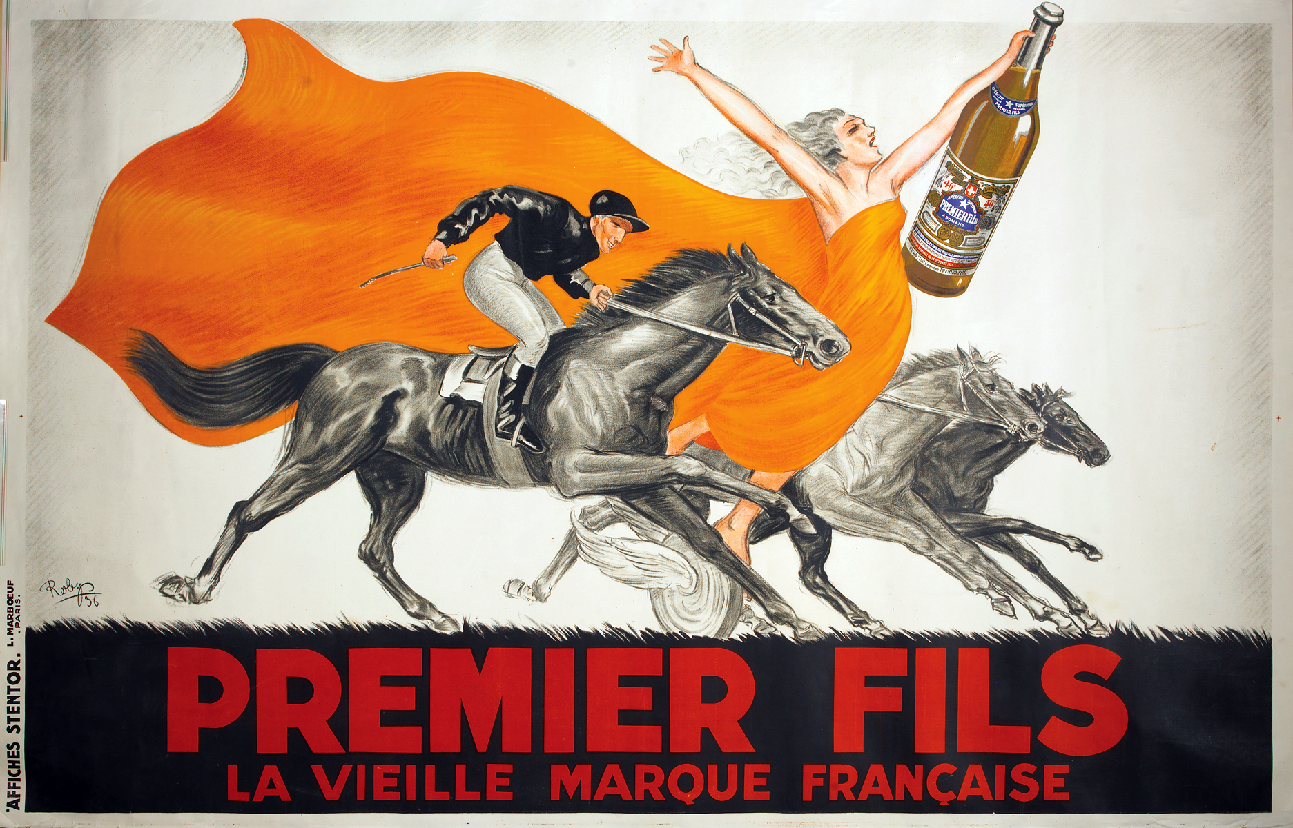 Premier Fils, Beverage Poster (c. 1936) by Robys (Robert Wolff). Park West Gallery Collection.