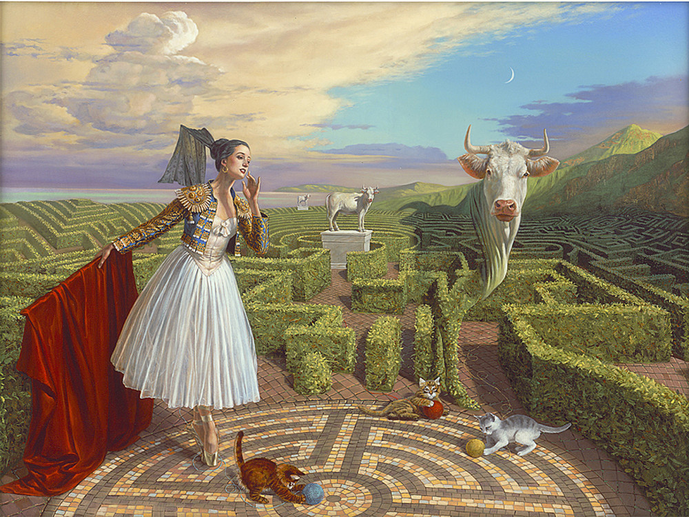 Understanding The Absurd Art Of Michael Cheval Park West Gallery