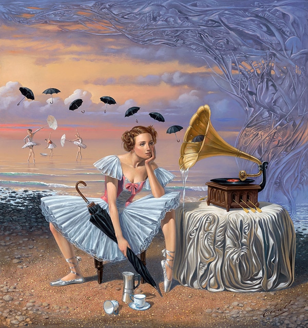 Understanding The Absurd Art Of Michael Cheval Park West Gallery