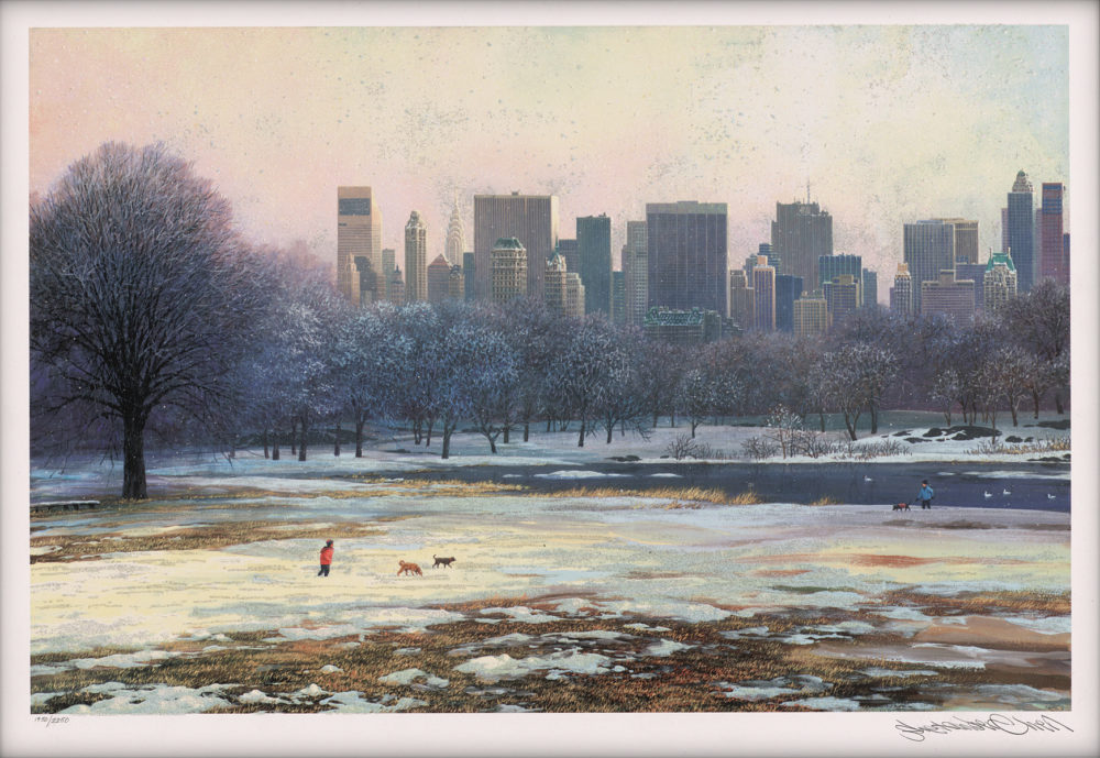 Central Park Skyline (2015), Alexander Chen