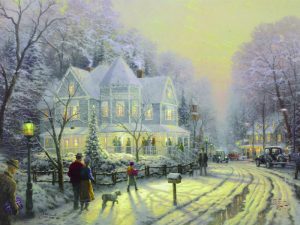 Park West Gallery offers Thomas Kinkade art on canvas - Park West News