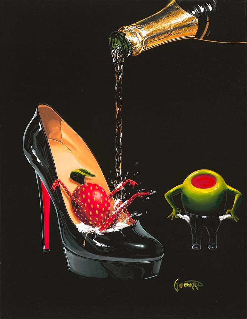 I Dreamt I was a Pair of Louboutin Shoes – Michael Godard Art Gallery