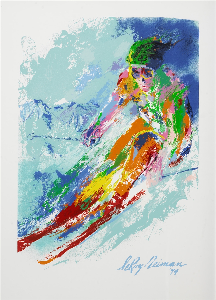 LeRoy Neiman Park West Gallery   Leroy Neiman World Class Skier 314105 