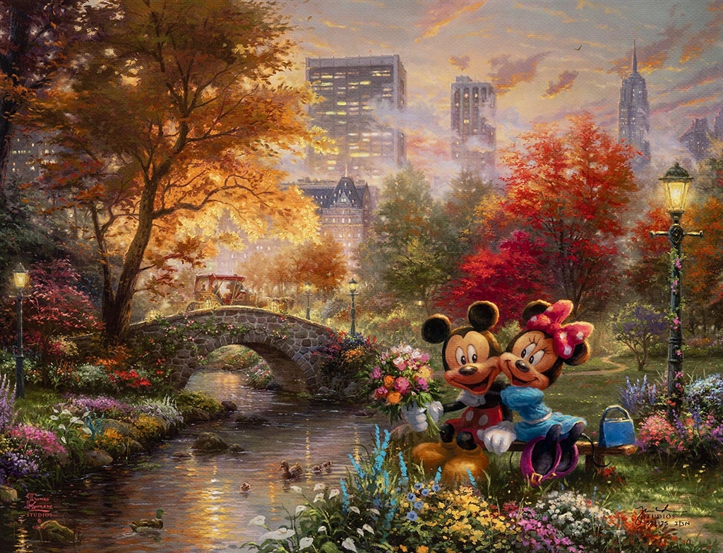 Thomas Kinkade - The "Painter Of Light" At Park West Gallery