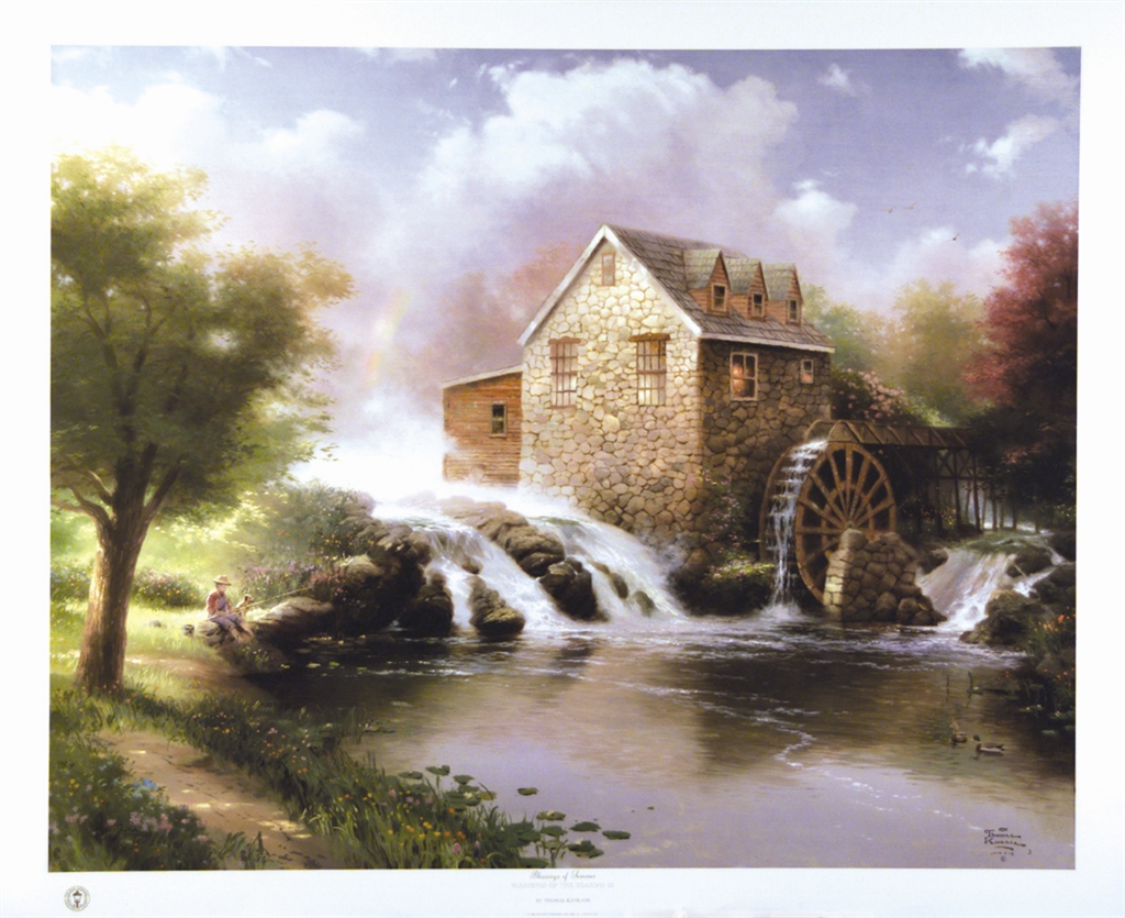 Thomas Kinkade - The "Painter Of Light" At Park West Gallery