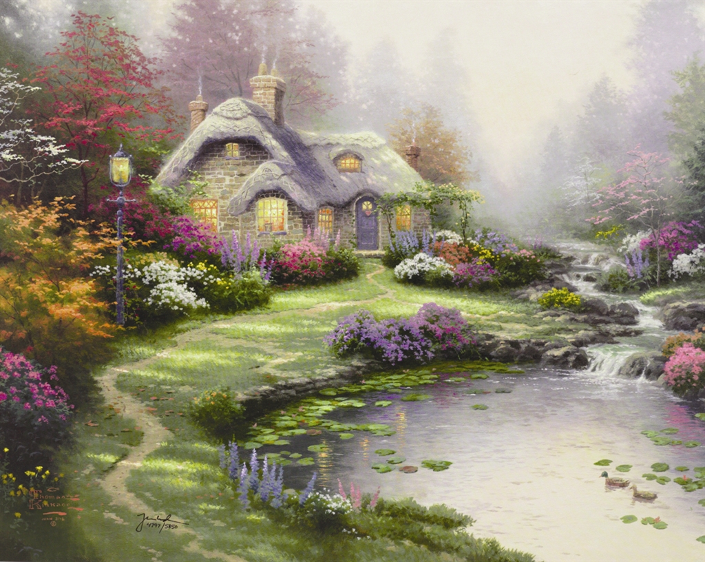 Thomas Kinkade The "Painter of Light" at Park West Gallery