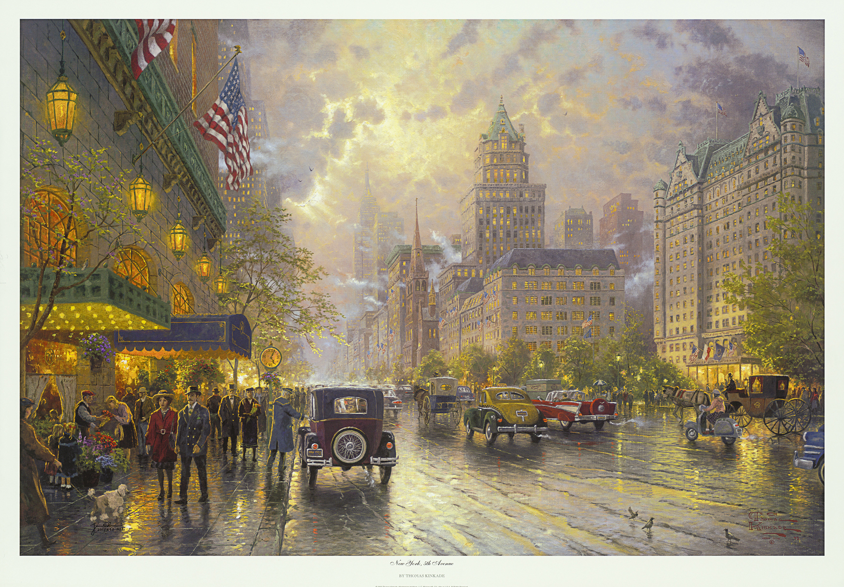 Thomas Kinkade - The "Painter Of Light" At Park West Gallery