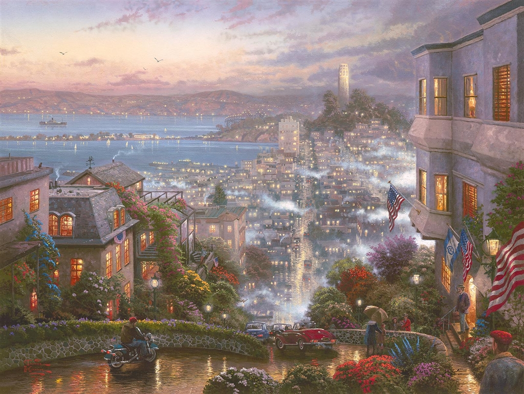 Thomas Kinkade - The "Painter Of Light" At Park West Gallery